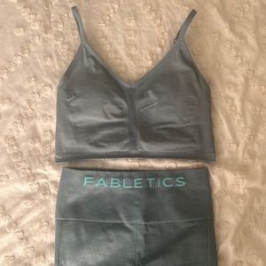 Teal Fabletics Set🩵